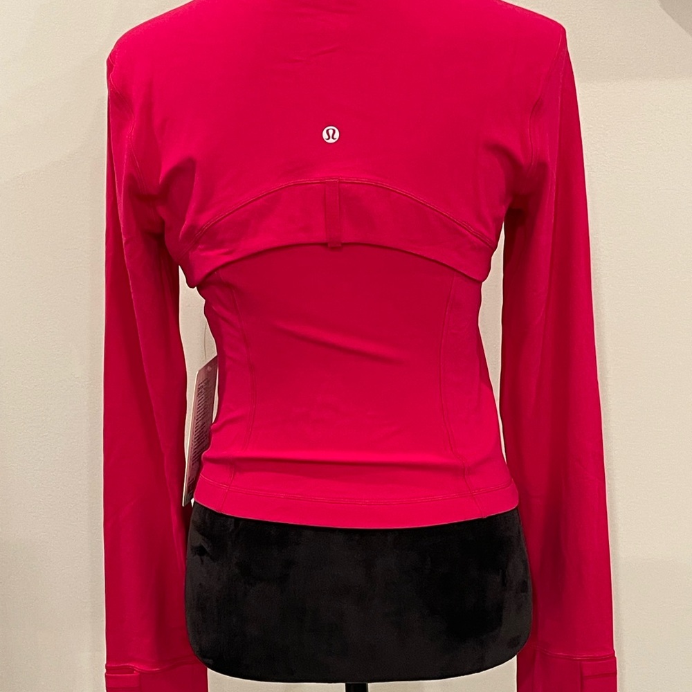 lululemon athletica Vibrant Pink define cropped Jacket - Picture 3 of 5